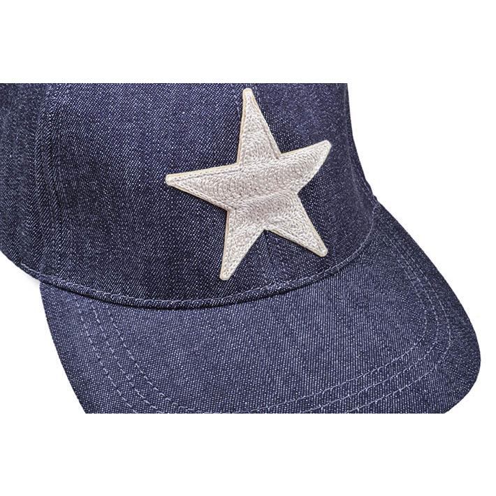 トイズマッコイ　コットンデニムキャップ“ONE STAR”TMA2114 TOYS McCOY トイズマッコイ コットンデニムキャップ COTTON