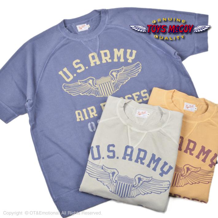 トイズマッコイ（TOYS McCOY）半袖スウェット U.S.A.A.F. TMC2232
