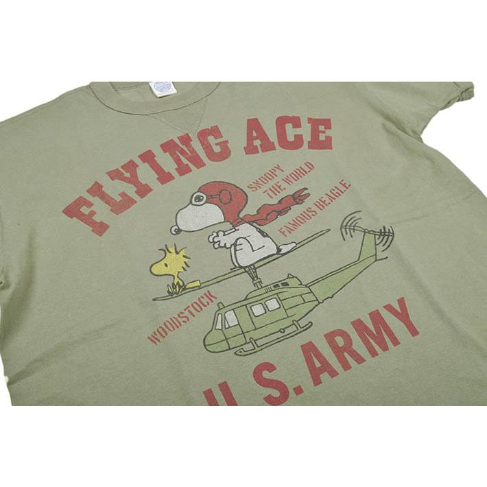 トイズマッコイ（TOYS McCOY）Tシャツ SNOOPY“FLYING ACE”TMC2422｜ot-emens｜13