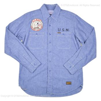トイズマッコイ（TOYS McCOY）シャンブレーシャツ SNOOPY“FAR EAST