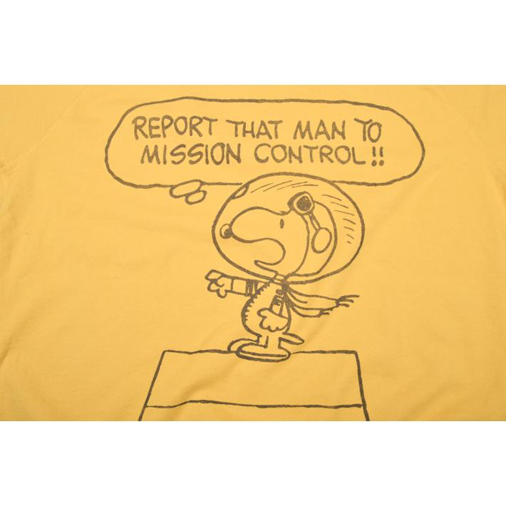 トイズマッコイ（TOYS McCOY）半袖スウェット SNOOPY MISSION CONTROL
