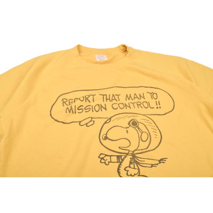 トイズマッコイ（TOYS McCOY）半袖スウェット SNOOPY MISSION CONTROL