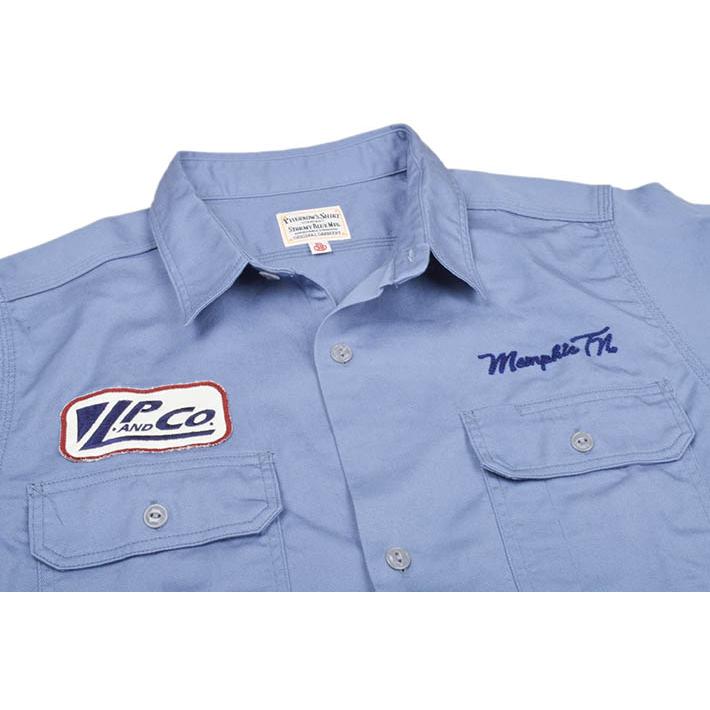 Pherrow's（フェローズ） 半袖カスタムワークシャツ 25S-PCWS1-E