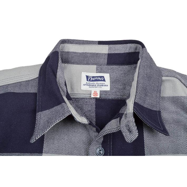 Pherrow's（フェローズ） ヘビーネルシャツ 25W-720WS-C
