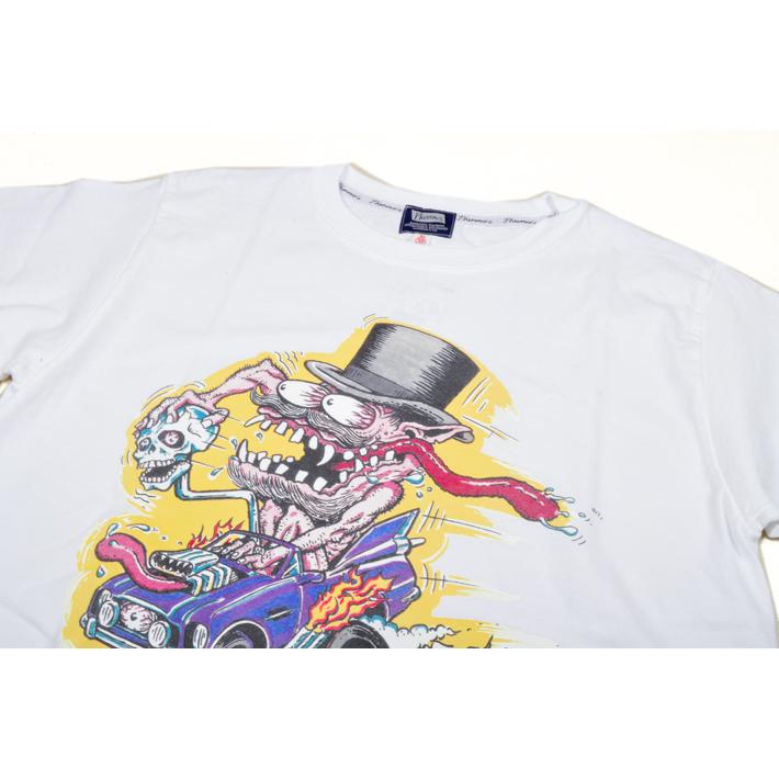 Pherrow's（フェローズ） Tシャツ PT8 Violent Violet Volante