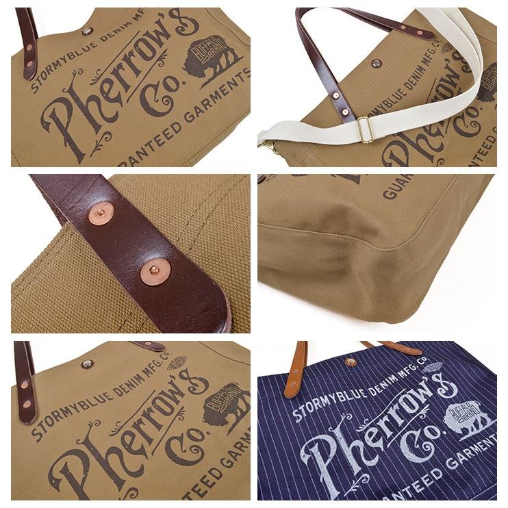 haru＊様ご確認用 Pherrow's（フェローズ） レザーハンドルトートバッグ PSBG1