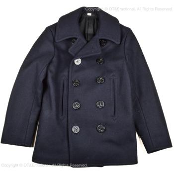 SUGAR CANE バズリクソンズ（Buzz Rickson's）PEA COAT NAVY