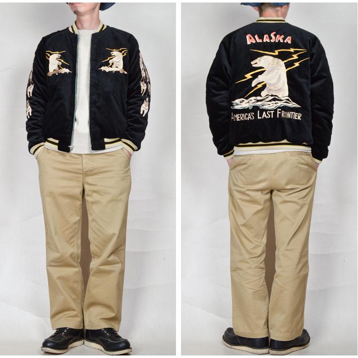 テーラー東洋(TAILOR 東洋)別珍スカジャン POLAR BEAR×ALASKA テーラー東洋(TAILOR 東洋)別珍スカジャン POLAR BEAR×ALASKA