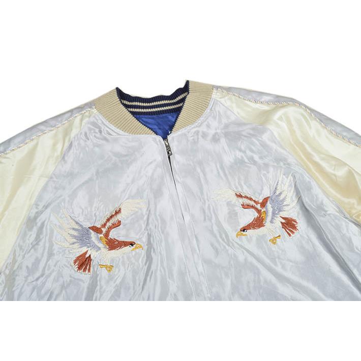 テーラー東洋（TAILOR 東洋）アセテート スカジャン EAGLExJAPAN MAP