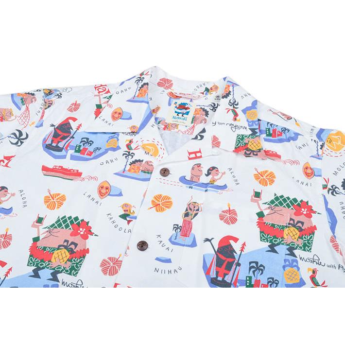 サンサーフ(SUN SURF) コットンハワイアンシャツ ハワイへ行こう