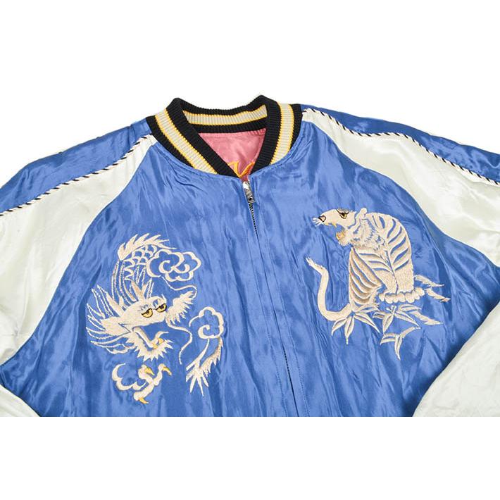 テーラー東洋（TAILOR 東洋）アセテート スカジャン WHITE DRAGON