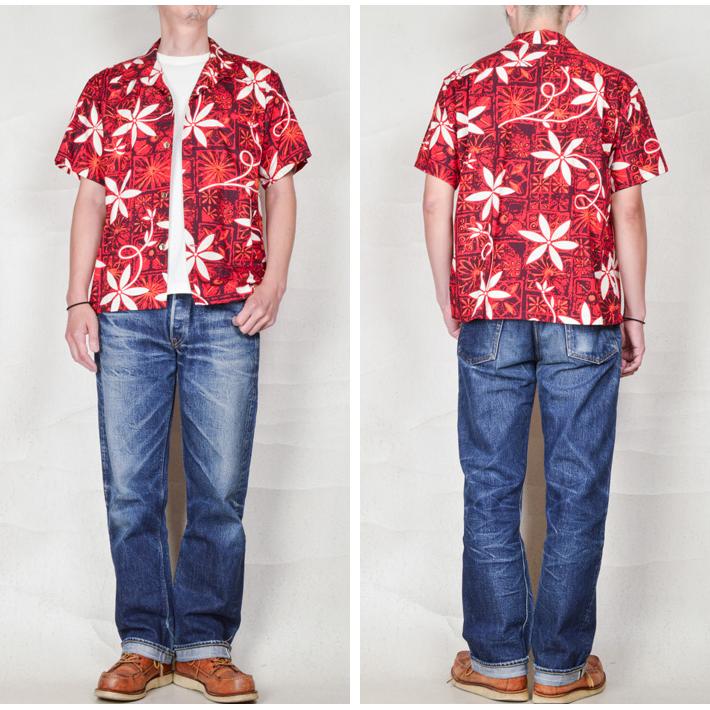 スターオブハリウッド　Star☆OF HOLLYWOOD　BLUE HAWAII スターオブハリウッド(STAR OF HOLLYWOOD) コットンハワイアンシャツ