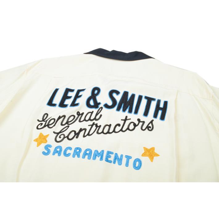 スタイルアイズ（STYLE EYES）レーヨンボーリングシャツ LEE&SMITH
