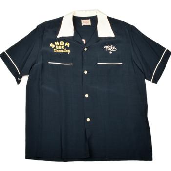 スタイルアイズ（STYLE EYES）レーヨンボーリングシャツ LEE&SMITH
