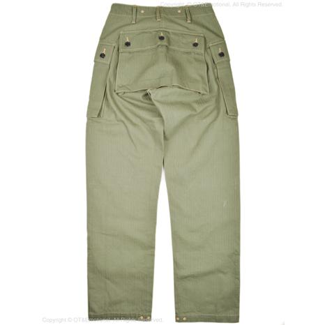 バズリクソンズ（Buzz Rickson's）ミリタリーパンツ U.S.MARINE CORPS HERRINGBONE PANTS BR42340｜ot-emens｜06