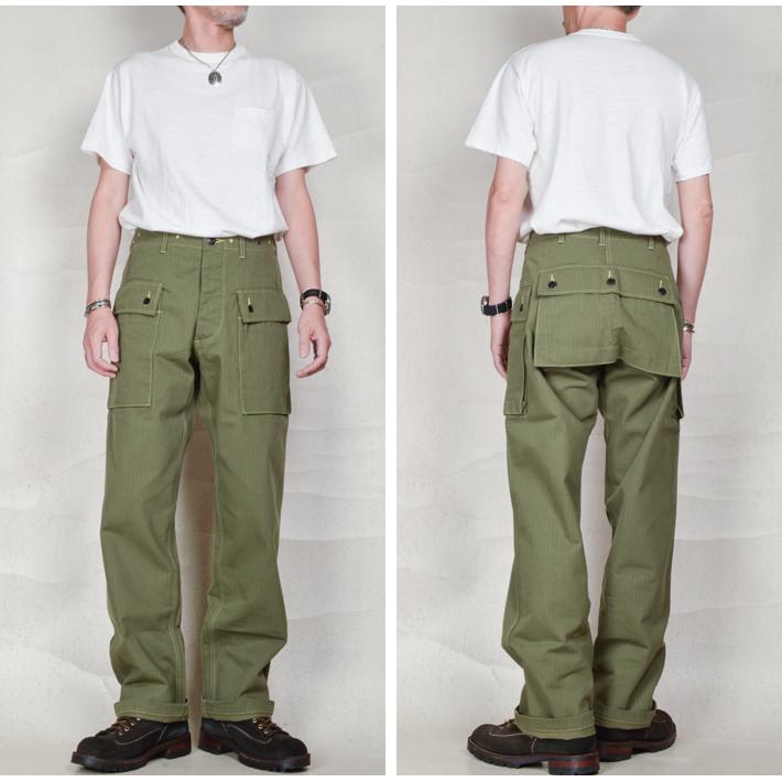 バズリクソンズ（Buzz Rickson's）ミリタリーパンツ USMC M-1944 H.B.T