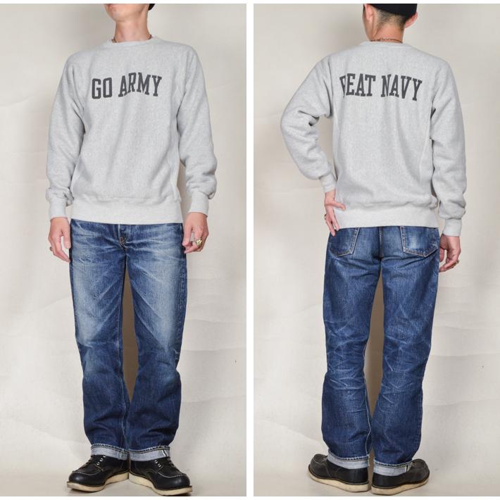 バズリクソンズ（Buzz Rickson's）ミリタリースウェット REVERSE SWEAT SHIRT GO ARMY BR69070｜ot-emens｜04