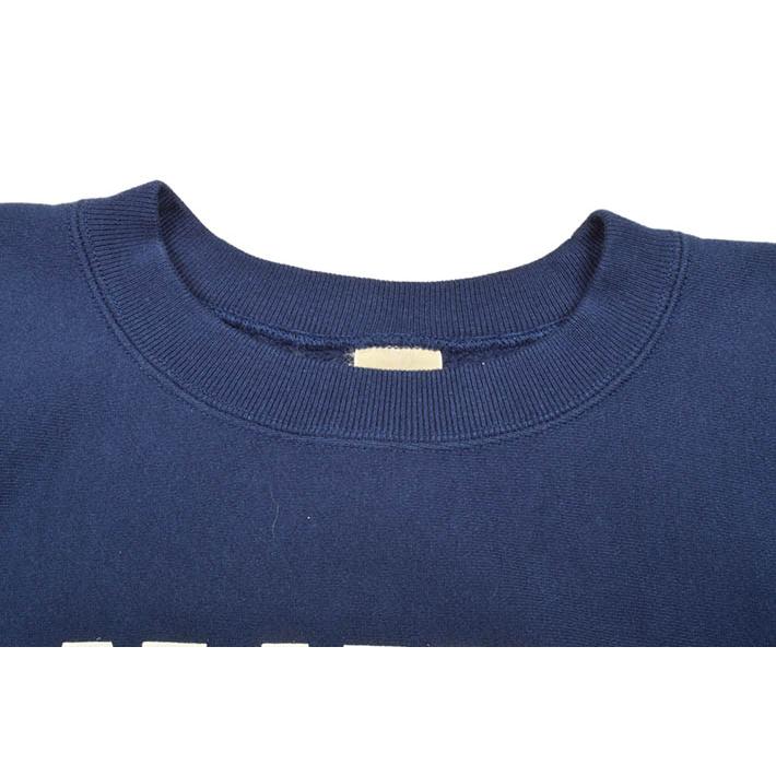 バズリクソンズ（Buzz Rickson's）ミリタリースウェット REVERSE SWEAT SHIRT NAVY FOOTBALL BR69140｜ot-emens｜08