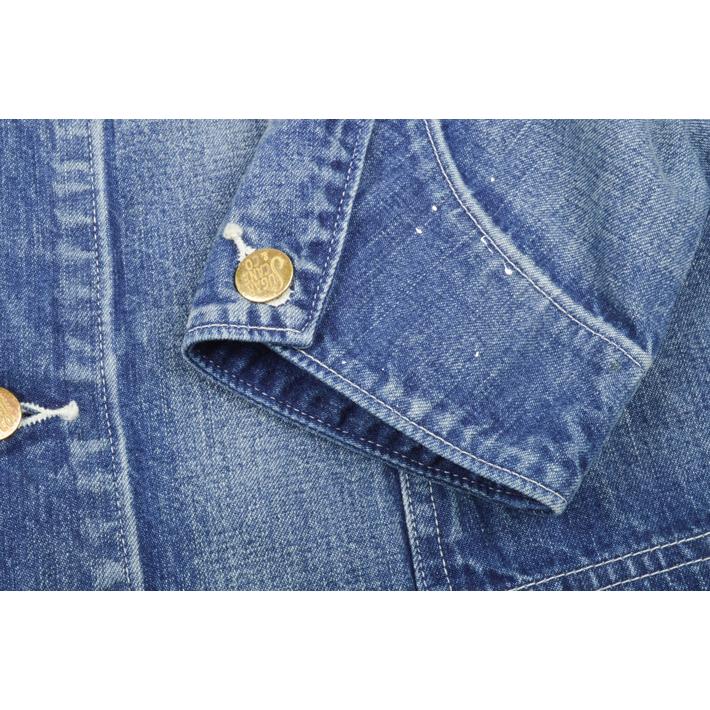 SUGAR CANE シュガーケーン（SUGAR CANE）カバーオール 11oz BLUE