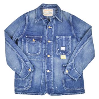 SUGAR CANE シュガーケーン（SUGAR CANE）カバーオール 11oz BLUE