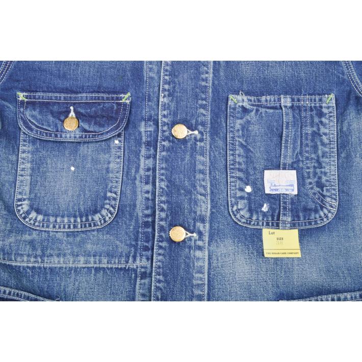 SUGAR CANE シュガーケーン（SUGAR CANE）カバーオール 11oz BLUE