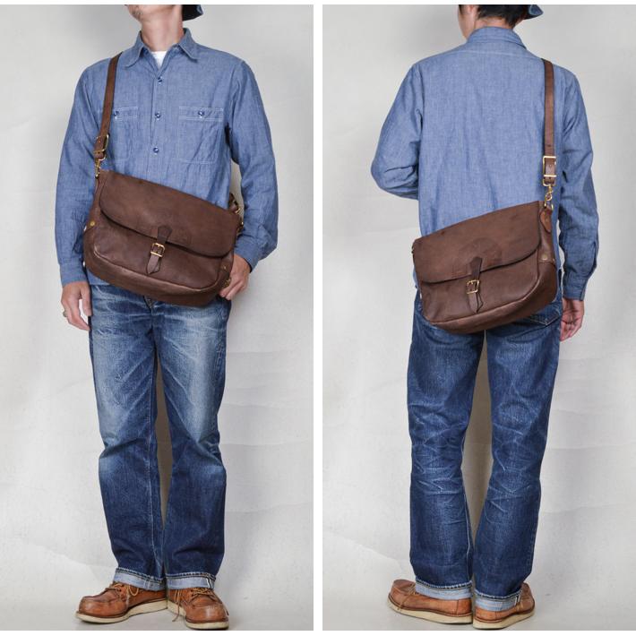 ヴァスコ（vasco）ポストマンショルダーバッグ ラフアウト VS