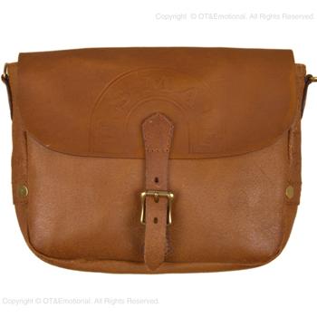 Vasco ボディバック　ミニショルダーバッグ　キャメル　ナチュラル vasco - LEATHER POSTMAN MINI SHOULDER BAG [CAMEL] | ミニショルダー