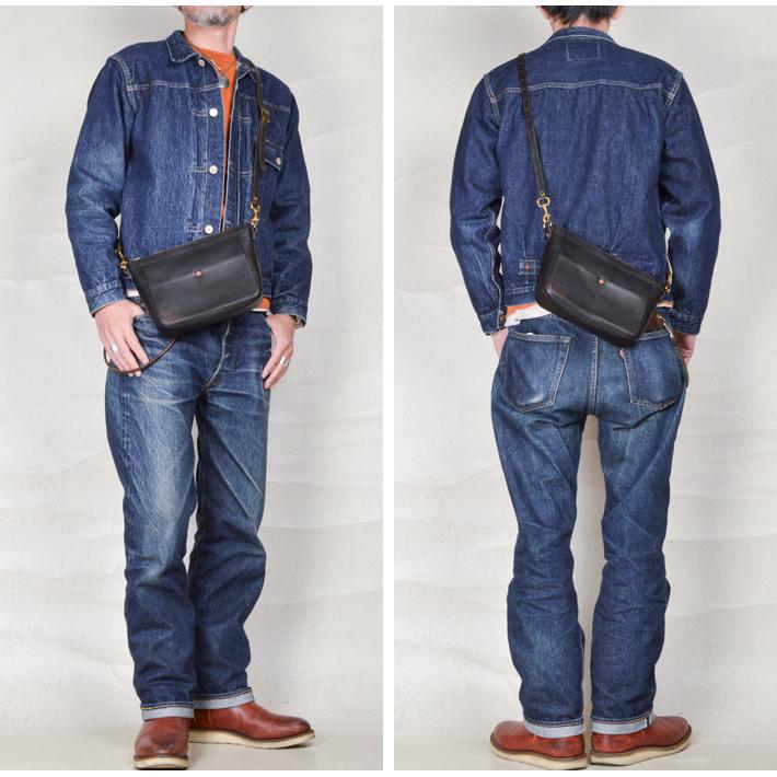 ヴァスコ（vasco）LEATHER TELEPHONE SHOULDER BAG SMALL VS-313L