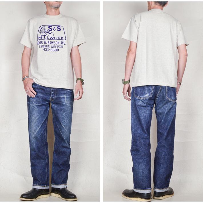 新品 日本製 ウエアハウス 4601 S &S Tシャツ XL NAVY WAREHOUSE [ネコポス送料200円][2023年新色追加]ウエアハウス