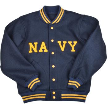 WAREHOUSE（ウエアハウス） スタジャン 50'S NAVY VERSITY JKT 2240