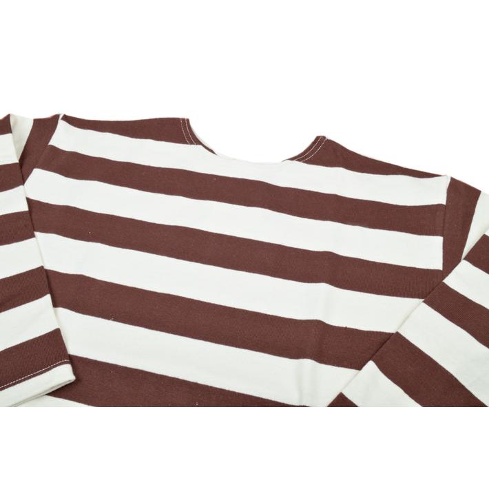 WAREHOUSE（ウエアハウス） 2インチボーダー7分袖Tシャツ 4051