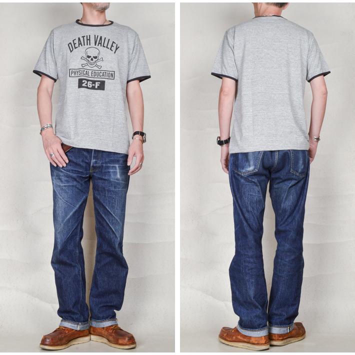 WAREHOUSE（ウエアハウス） リンガーTシャツ 4059 DEATH VALLEY