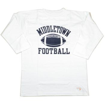WAREHOUSE（ウエアハウス） 7分袖フットボールT 4063 MIDDLETOWN