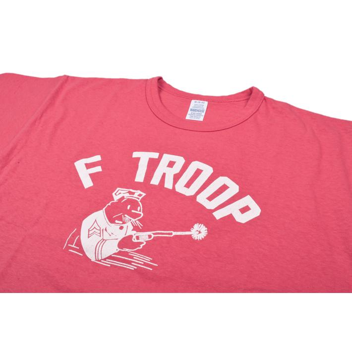 WAREHOUSE（ウエアハウス） Tシャツ 2ND HAND 4064 F TROOP