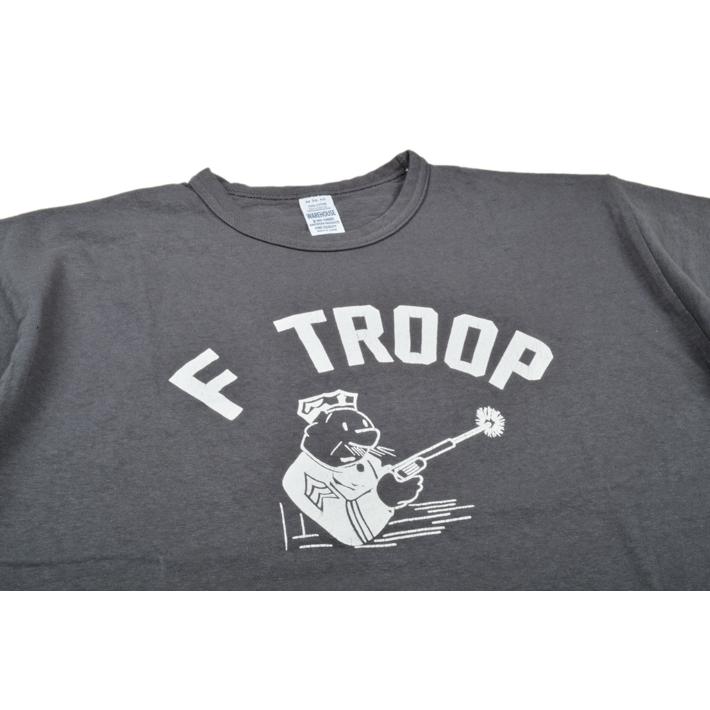WAREHOUSE（ウエアハウス） Tシャツ 2ND HAND 4064 F TROOP
