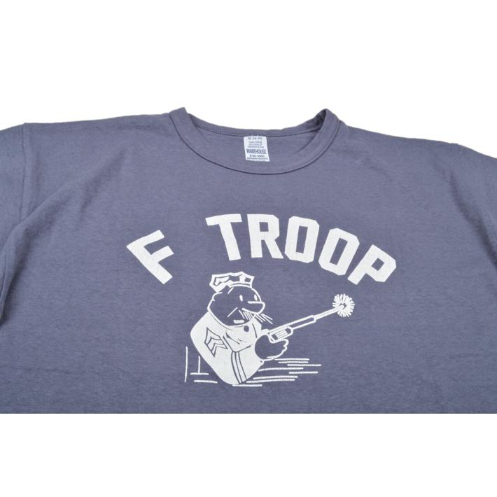WAREHOUSE（ウエアハウス） Tシャツ 2ND HAND 4064 F TROOP