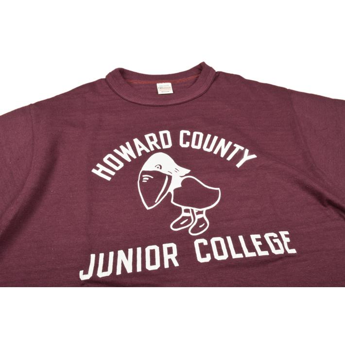 【新品未使用】ウエアハウス/OT&E別注4601 ボルドー XLサイズ WAREHOUSE（ウエアハウス） Tシャツ 4601 HOWARD COUNTRY