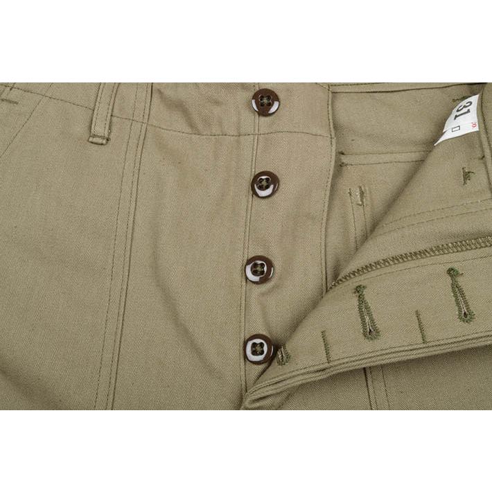 WAREHOUSE（ウエアハウス） ミリタリーパンツ MILITARY HERRINGBONE