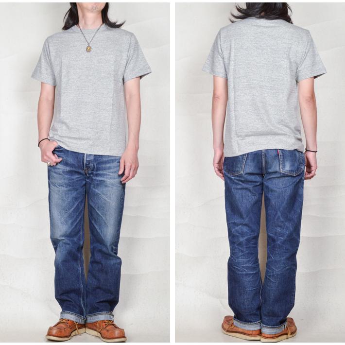 WAREHOUSE ウエアハウス（WAREHOUSE）ポケット付き無地Tシャツ