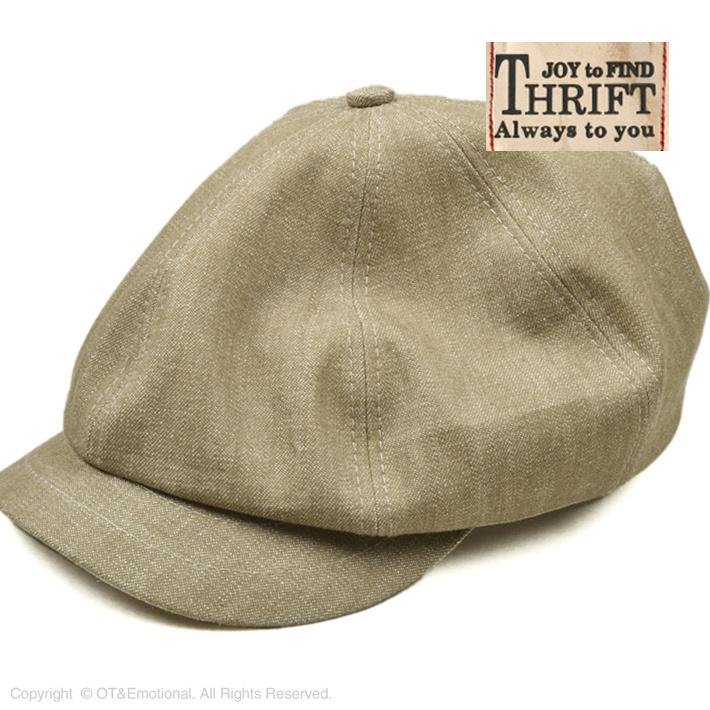 t*o様 【廃盤品】moto/F&E/別注/キャスケット/58cm/ブラウン スリフト（THRIFT）スリムニュースボーイキャスケット 別注