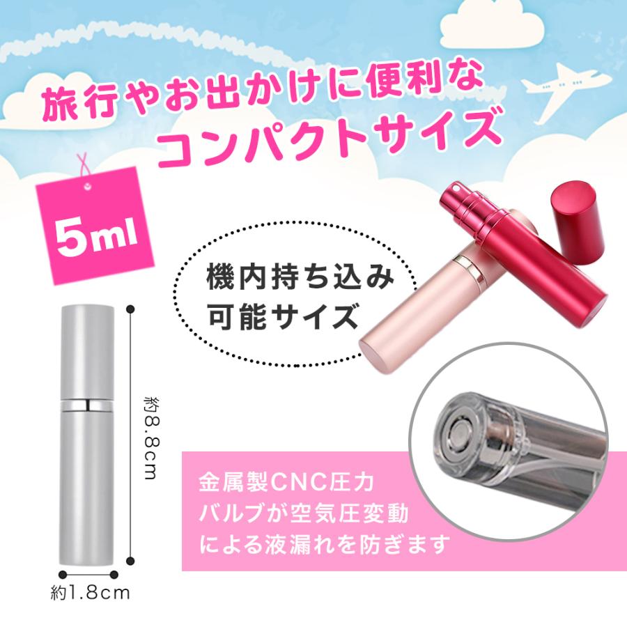 アトマイザー 香水 簡単 詰め替え 携帯 おしゃれ かわいい コンパクト