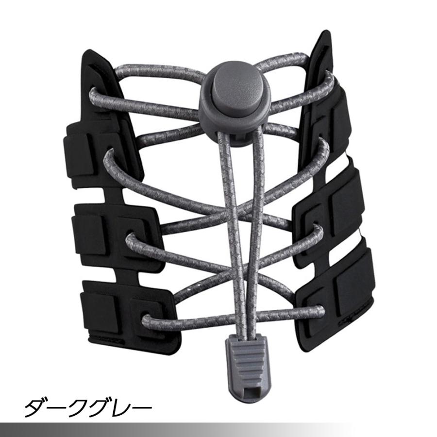 靴ひも 結ばない ほどけない 靴紐 伸縮 ゴム 伸びる  脱ぎ履き ワンタッチ 楽々 丸紐 ヒモ くつひも 大人 子供 反射素材 シューレース レースロック |  | 04