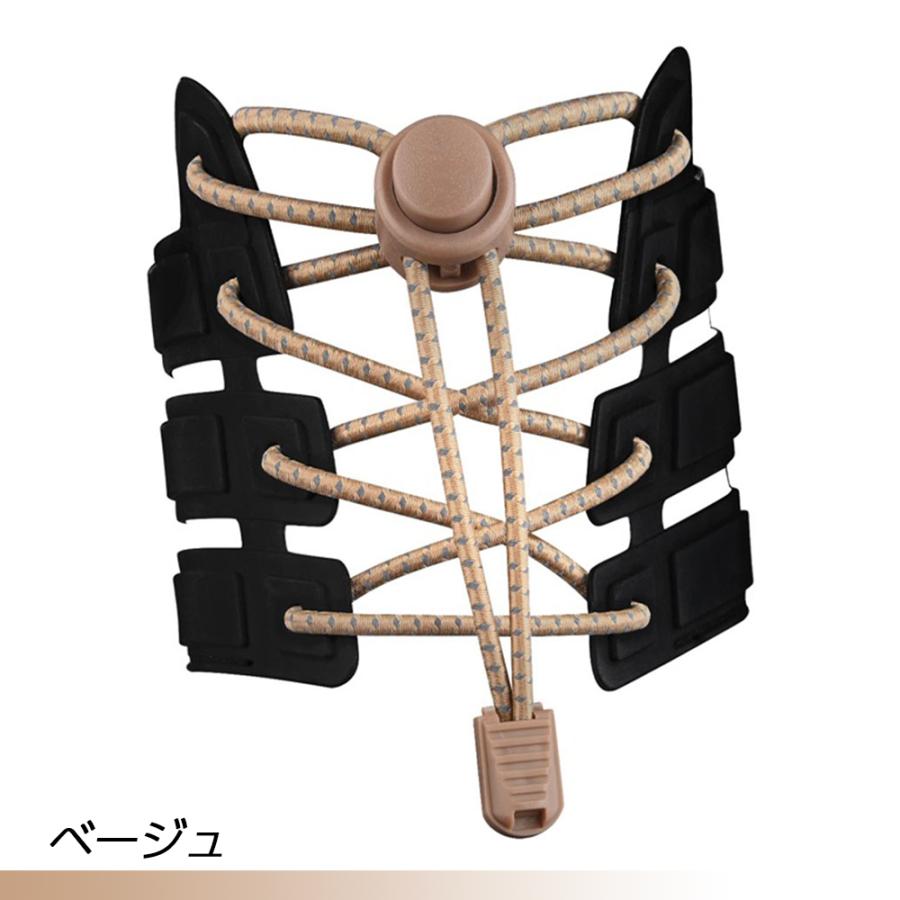 靴ひも 結ばない ほどけない 靴紐 伸縮 ゴム 伸びる  脱ぎ履き ワンタッチ 楽々 丸紐 ヒモ くつひも 大人 子供 反射素材 シューレース レースロック |  | 12