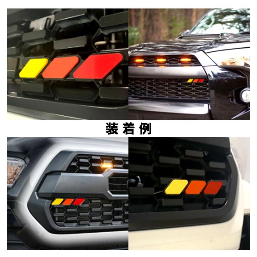 グリルバッジ RAV4 ランクル ジムニー タコマ GUN125 エンブレム