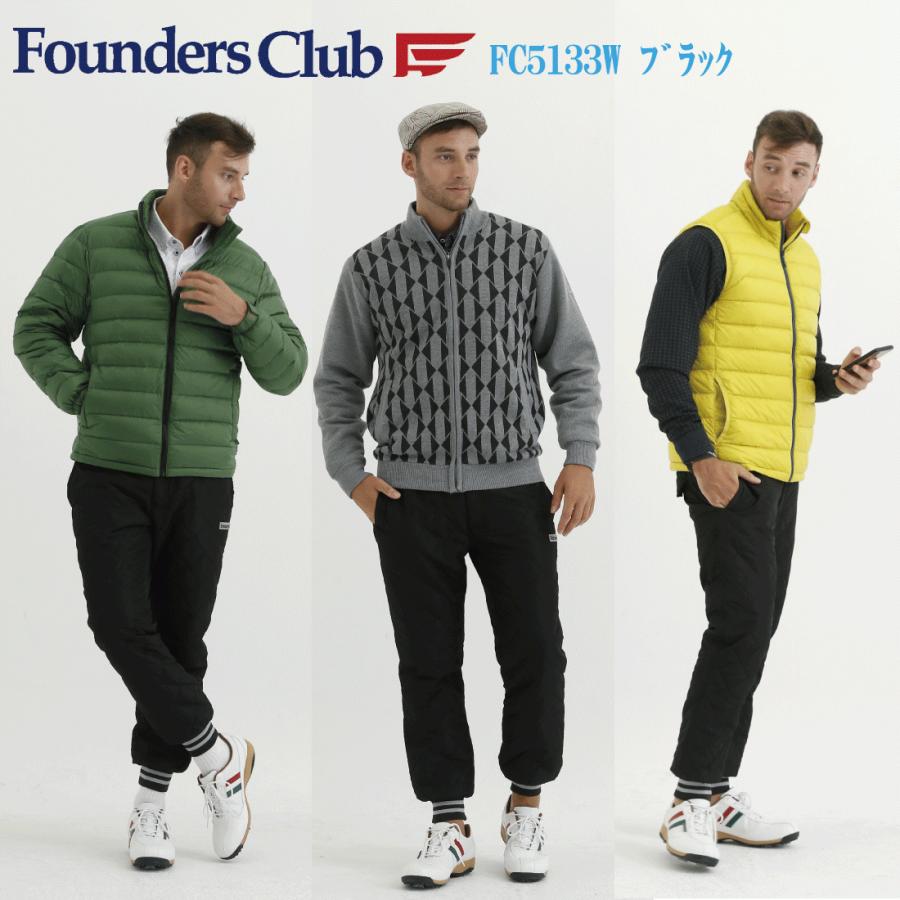 ゴルフウェア メンズ 中綿 キルティング パンツ おしゃれ FC5133W FoundersClub ファウンダースクラブ ファンダース 2020年秋冬モデル｜ot-sj｜02