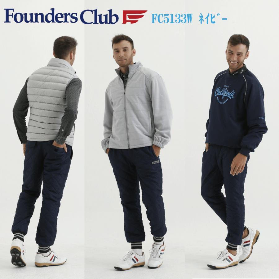 ゴルフウェア メンズ 中綿 キルティング パンツ おしゃれ FC5133W FoundersClub ファウンダースクラブ ファンダース 2020年秋冬モデル｜ot-sj｜03