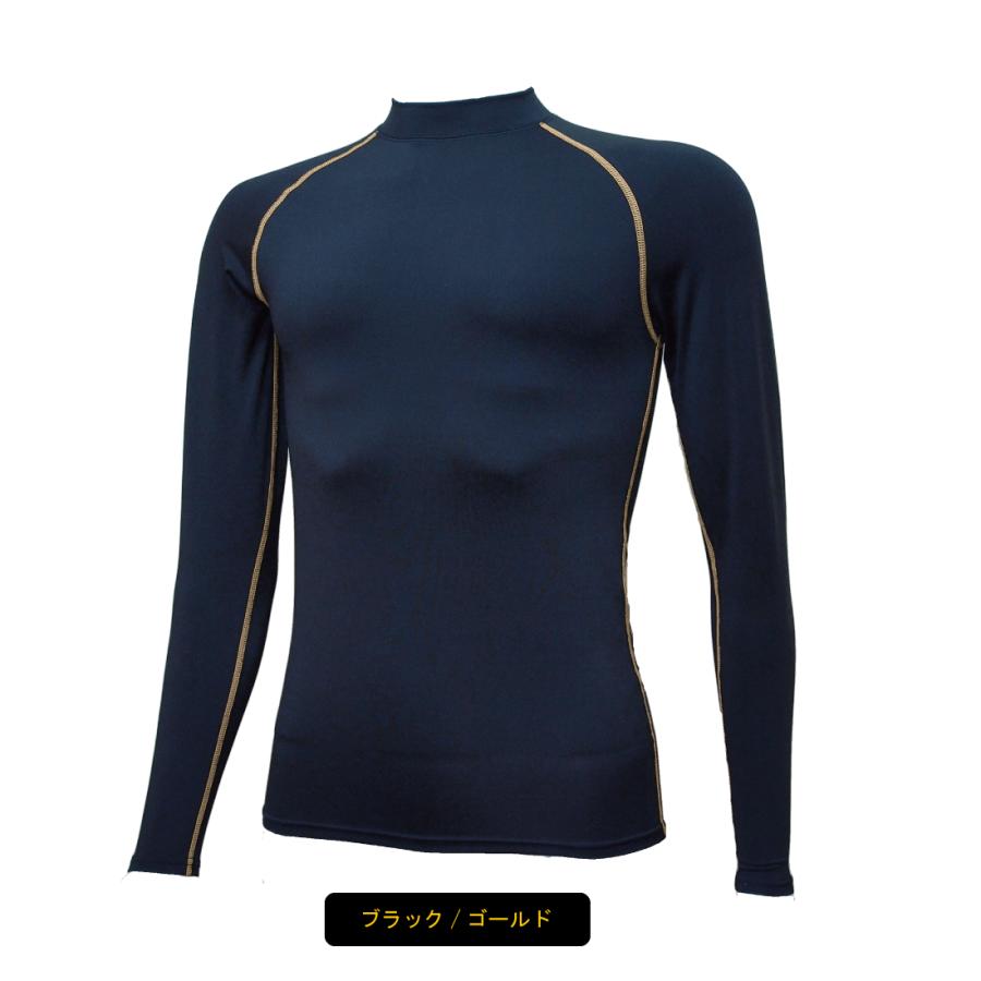 ゴルフウェア メンズ コンプレッションインナー インナー シャツ ゴルフインナーシャツ アンダーウェア 長袖ハイネック KEITH KNOX キースノックス KK1700A |  | 07