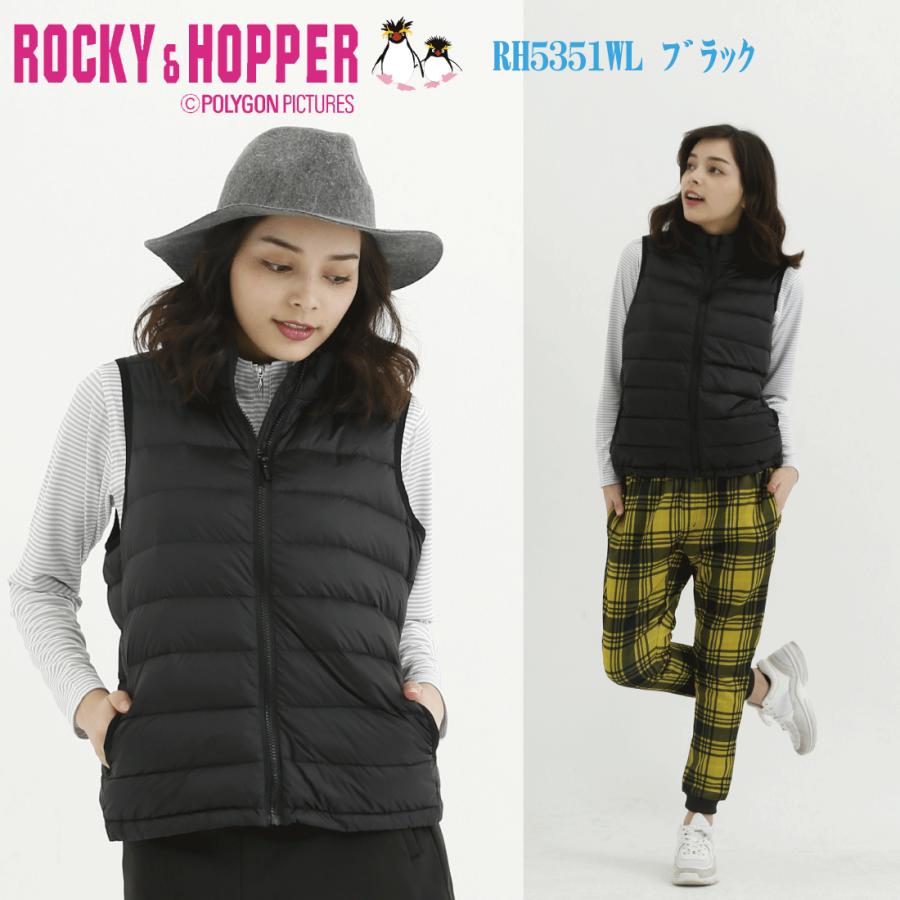 ゴルフウェア レディース ダウン ベスト RH5351WL ROCKY&HOPPER