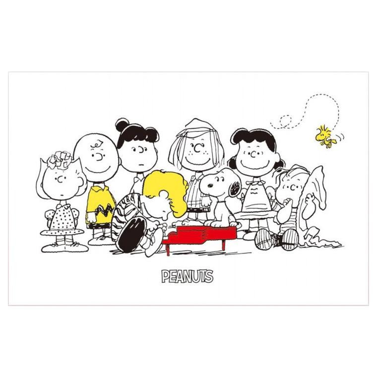 スヌーピー キャンバスパネル スヌーピーと仲間たち I お多福 通販 Yahoo ショッピング