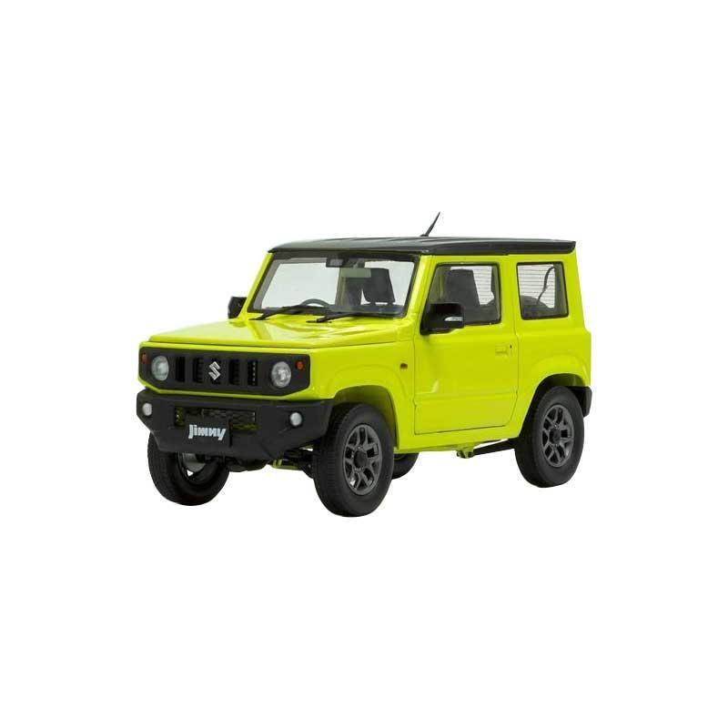 BM CREATIONS スズキ ジムニー JB64 キネティック イエロー (ZZB) RHD Jpn Sp 660cc 1/18スケール 18B0001